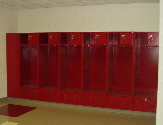 Pic Debourgh Stadium Locker Mesquite TX